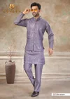 Outluk Wedding Vol 49 Pure Viscose Mens Modi Jacket Kurta Pajama

